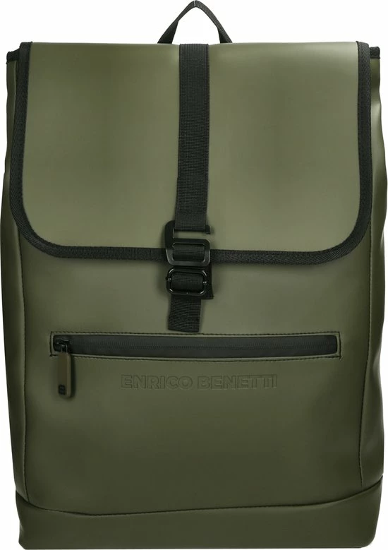 Nieuw π Enrico Benetti Bridgetown 46192 Laptoprugzak Met 15" Laptopvak - Olijf Groen β 1 Nieuw π Enrico Benetti Bridgetown 46192 Laptoprugzak Met 15" Laptopvak - Olijf Groen β