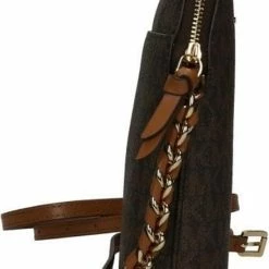 Goedkoopste 🔔 Michael Kors Schoudertas Jet Set Leer - Bruin 😉 -tassen-dames Verkoop 550x779 4