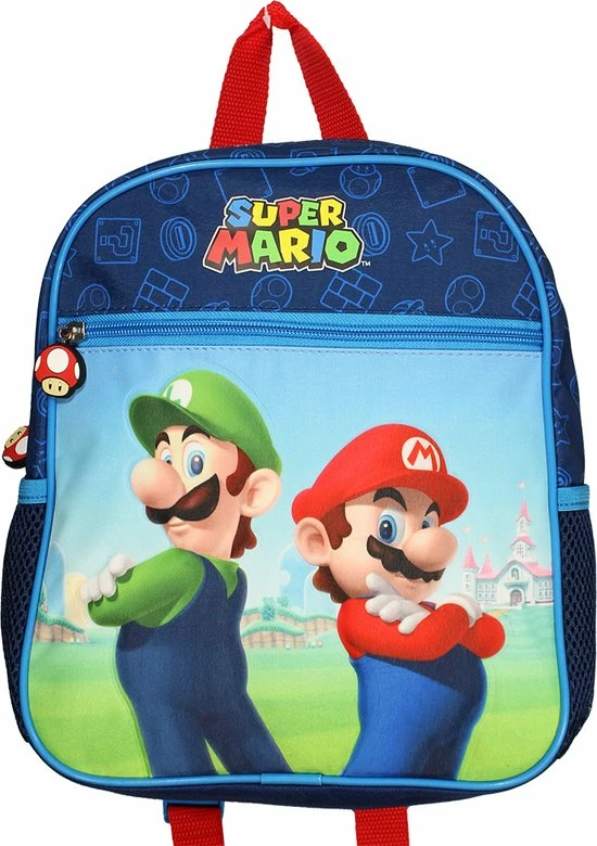Goedkoopste ✔️ Super Mario Bros Mario & Luigi Kleine Rugtas - Officiële Merchandise ✔️ 1 Goedkoopste ✔️ Super Mario Bros Mario & Luigi Kleine Rugtas - Officiële Merchandise ✔️