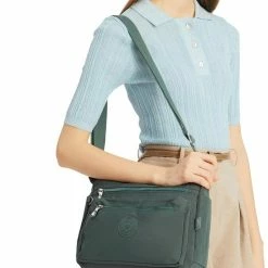 Gloednieuw 🔔 Bagwise® Schoudertas - Dames - 23cm X 30cm - (CR1238) -Groen ⌛ 11 Gloednieuw 🔔 Bagwise® Schoudertas - Dames - 23cm X 30cm - (CR1238) -Groen ⌛ -tassen-dames Verkoop 550x781 4