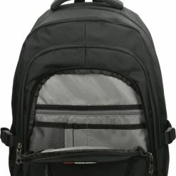 Gloednieuw ⌛ Enrico Benetti Hamburg 62125 Laptoprugzak Met 17" Laptopvak - Zwart 😍 -tassen-dames Verkoop 550x783 3