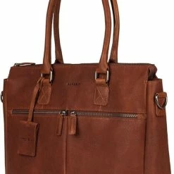 Flash-uitverkoop ❤️ Burkely Antique Avery Unisex Schoudertas 15,6'' Laptoptas - Cognac 🎁 -tassen-dames Verkoop 550x786 1