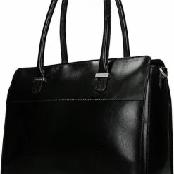 Aanbiedingen ⌛ Claudio Ferrici Laptoptas Classico Leer - Zwart 👏 -tassen-dames Verkoop 550x786 12