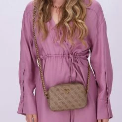 Kopen ❤️ Guess Crossbodytas Noelle - Beige 🎁 -tassen-dames Verkoop 550x786 6