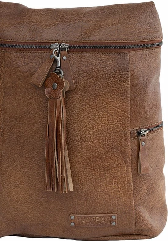 Gloednieuw π Bag2Bag Rugzak Toronto Cognac π 5 Gloednieuw π Bag2Bag Rugzak Toronto Cognac π - Afbeelding 5