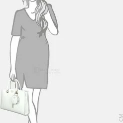 Top 10 ✨ GUESS Alexie Dames Crossbody TasHandtas Kunstleer - Wit 🌟 -tassen-dames Verkoop 550x787 7