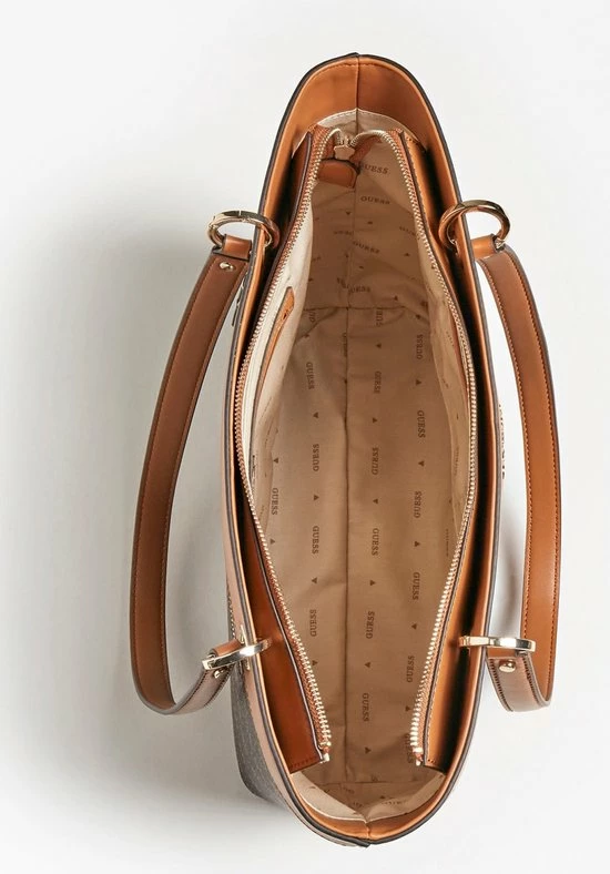 Uitgang π Guess Noelle Elite Tote Handtassen - Bruin π 22 Uitgang π Guess Noelle Elite Tote Handtassen - Bruin π - Afbeelding 22