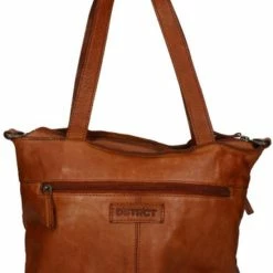 Nieuw ⭐ DSTRCT Grote Schoudertas / Crossbody Tas Dames - Leer - Harrington Road - Cognac 🔥 -tassen-dames Verkoop 550x797