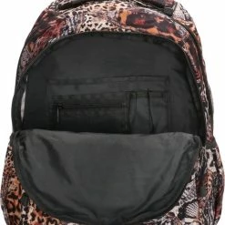 Groothandel 🥰 Enrico Benetti Capetown 46170 Rugzak 15 Inch Laptopvak - Dierenprint Bruin ✔️ -tassen-dames Verkoop 550x805 1