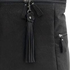 Goedkoop ⌛ Bag2Bag Lederen Rugzak Toronto Zwart ✔️ -tassen-dames Verkoop 550x808 7