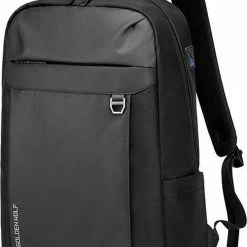 Korting ⌛ Golden Wolf Rugtas - Rugzak - Laptoptas - Motortas - Zwart 👏