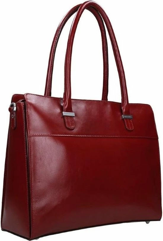Nieuw ⌛ Claudio Ferrici Laptoptas Classico Leer - Rood ⭐ 13 Nieuw ⌛ Claudio Ferrici Laptoptas Classico Leer - Rood ⭐ - Afbeelding 13