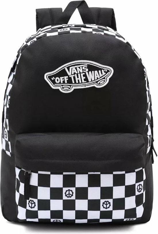 Beste deal ✔️ Vans Realm Rugzak Peace Check Black ✔️ 1 Beste deal ✔️ Vans Realm Rugzak Peace Check Black ✔️