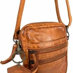 Begroting 𧨠Bear Design Vikas Leren Crossbodytas / Schoudertas - Cognac π 24 Begroting 𧨠Bear Design Vikas Leren Crossbodytas / Schoudertas - Cognac π -tassen-dames Verkoop 550x815 2