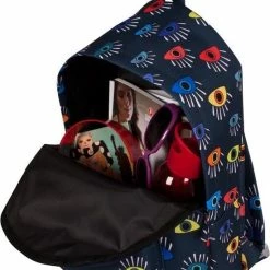 Korting 🤩 BiggDesign Eye On You Rugzak - Rugtas - Sporttas - Schooltas - Waterdicht - 43cm 😍 -tassen-dames Verkoop 550x816 16