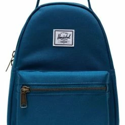 Groothandel 👍 Herschel Nova Mini - Moroccan Blue / Vrouwelijke Rugzak Met Dubbele Handvaten; Met 9L Opbergruimte En Intern Opbervak / Met Levenslange Fabrieksgarantie / Limited Lifetime Warranty / Petrol 🔥