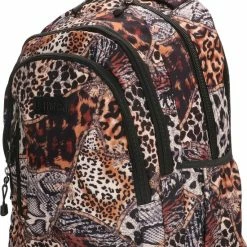 Groothandel 🥰 Enrico Benetti Capetown 46170 Rugzak 15 Inch Laptopvak - Dierenprint Bruin ✔️ -tassen-dames Verkoop 550x817