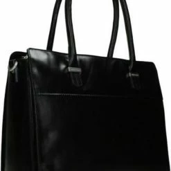 Aanbiedingen ⌛ Claudio Ferrici Laptoptas Classico Leer - Zwart 👏 -tassen-dames Verkoop 550x820 6
