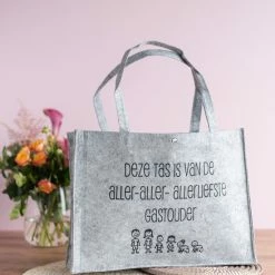 Gloednieuw 🔥 Merkloos ByMi| Vilten Tas Gastouder Grijs| Juffen Bedankjes | Bedankt Meester | School | Bedankt | Afscheid | Gepersonaliseerd 🔥 -tassen-dames Verkoop 550x823 4