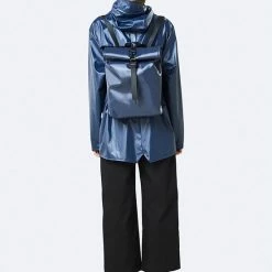 Gloednieuw π Rains Rolltop Mini Rugzak - 13 Inch - Blauw π 13 Gloednieuw π Rains Rolltop Mini Rugzak - 13 Inch - Blauw π -tassen-dames Verkoop 550x824 14