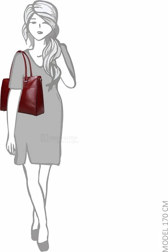 Nieuw ⌛ Claudio Ferrici Laptoptas Classico Leer - Rood ⭐ 12 Nieuw ⌛ Claudio Ferrici Laptoptas Classico Leer - Rood ⭐ - Afbeelding 12