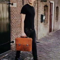 Kopen 🤩 DSTRCT Wall Street A4 Laptoptas -15,4 Inch - Zwart 😉 -tassen-dames Verkoop 550x825 8