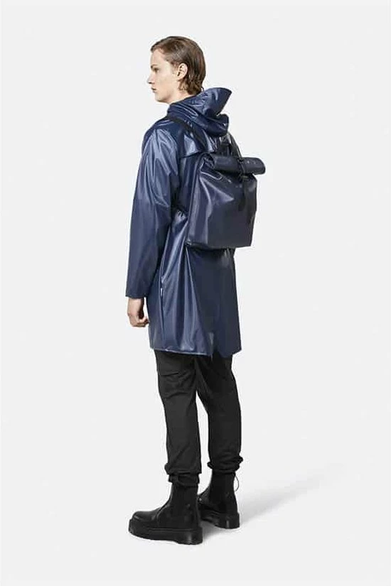 Gloednieuw π Rains Rolltop Mini Rugzak - 13 Inch - Blauw π 9 Gloednieuw π Rains Rolltop Mini Rugzak - 13 Inch - Blauw π - Afbeelding 9