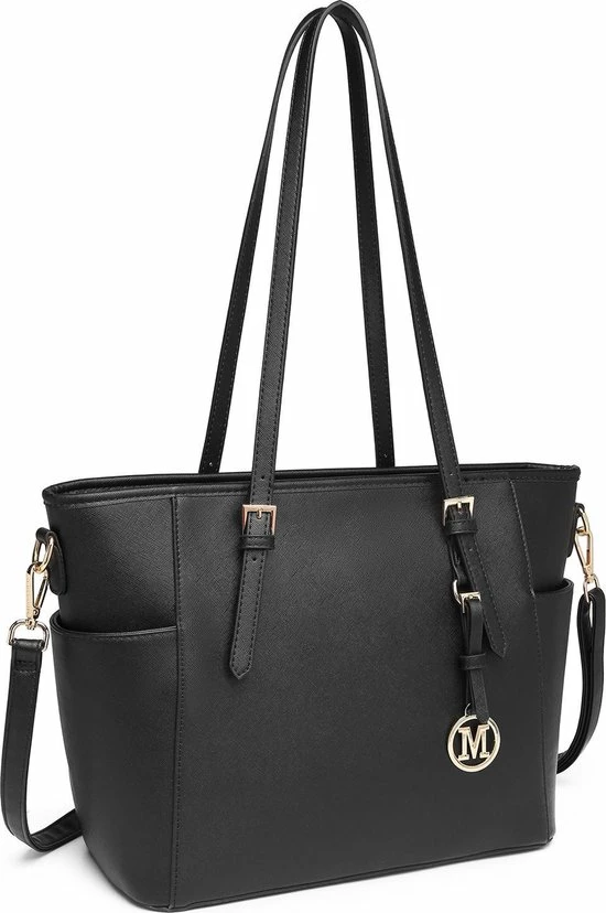 Uitgang π Miss Lulu Dames Schoudertas - Handtas - Laptoptas 13.3" – Zwart (LM1642 BK) π 13 Uitgang π Miss Lulu Dames Schoudertas - Handtas - Laptoptas 13.3" – Zwart (LM1642 BK) π - Afbeelding 13