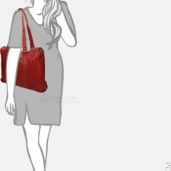 Nieuw π Bear Design Mea Leren Schoudertas / Laptoptas 13,3" - Rood π 23 Nieuw π Bear Design Mea Leren Schoudertas / Laptoptas 13,3" - Rood π -tassen-dames Verkoop 550x829 4