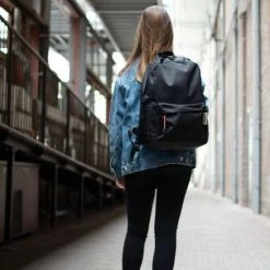 Goedkoopste 🛒 Interstat Rugzak Zwart Met Laptopvak - Gruww 🎉 -tassen-dames Verkoop 550x834 3