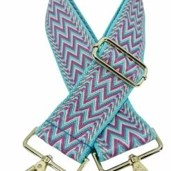 Beste Pirce 😍 Merkloos Schoudertas Band - Hengsel - Bag Strap - Fabric Straps - Boho - Chique - Chic - Letter W In Lichte Kleuren 🎉