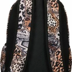 Groothandel 🥰 Enrico Benetti Capetown 46170 Rugzak 15 Inch Laptopvak - Dierenprint Bruin ✔️ -tassen-dames Verkoop 550x838